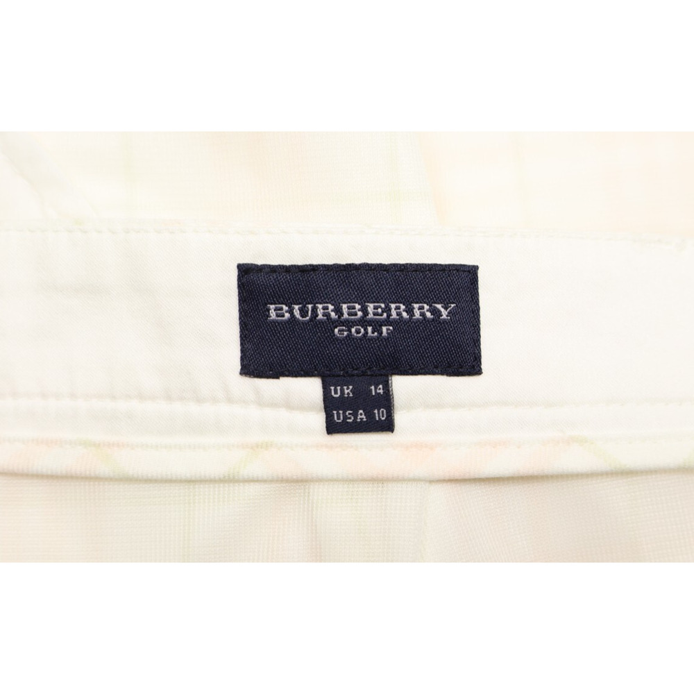 Burberry Women's Golf Bermuda Pink Nova Check Knee-Length Sz 10 - Picture 9 of 12